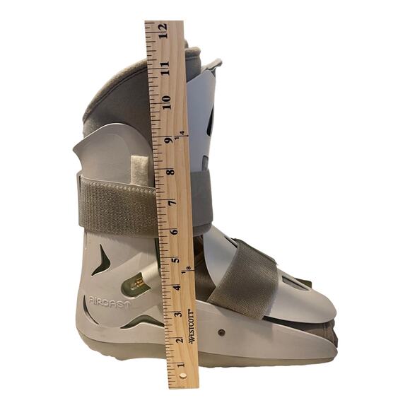 Aircast SP Walker Short Pneumatic Walking Boot 01A-M Ankle 12" high Medium - Picture 12 of 15
